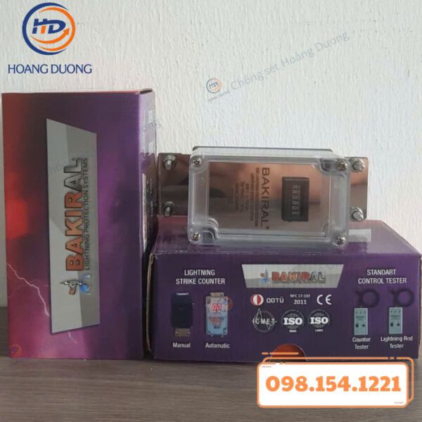 bộ đếm sét bakiral