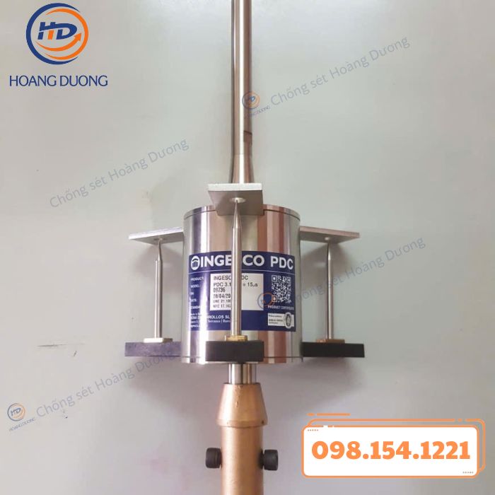 kim thu sét ingesco pdc 3.1 (3) kim thu sét ingesco pdc 3.1