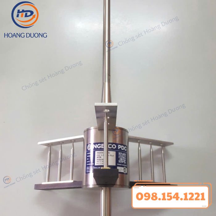 kim thu sét ingesco pdc 3.3 (3) kim thu sét ingesco pdc 3.3