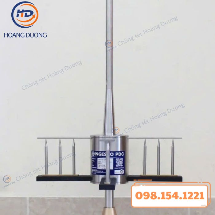 kim thu sét ingesco pdc 4.3 (5) kim thu sét ingesco pdc 4.3