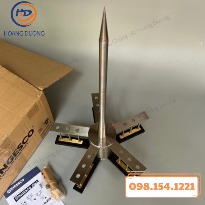 kim thu sét ingesco pdc 5.3 (3) kim thu sét ingesco pdc 5.3