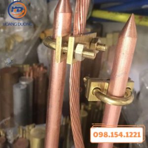 Cọc tiếp địa bọc đồng
