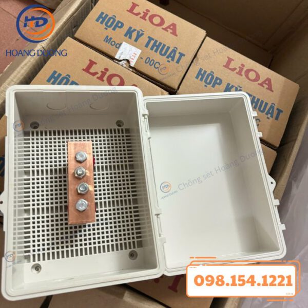 hộp kiểm tra tiếp địa nhựa