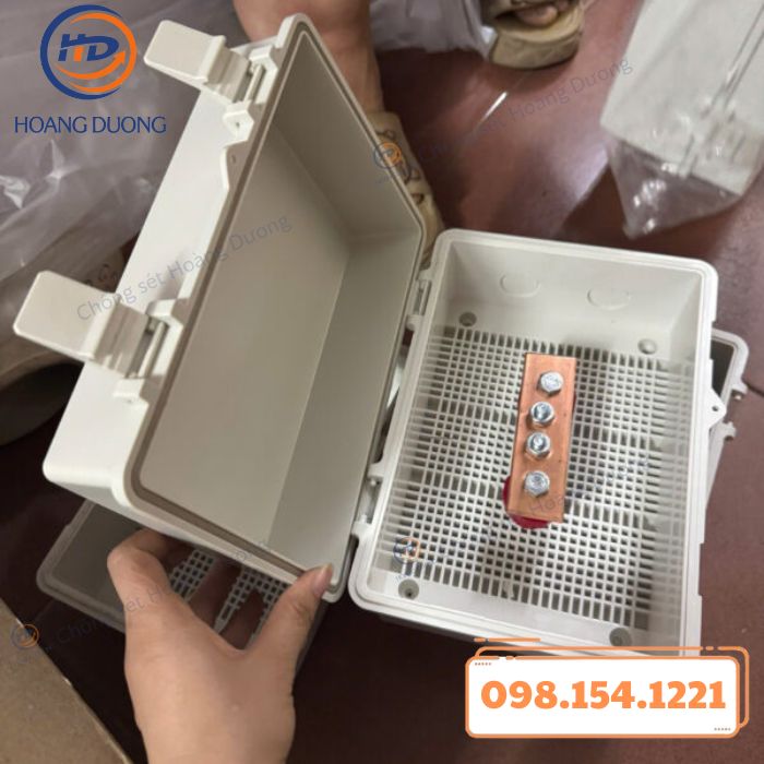 hộp kiểm tra tiếp địa nhựa (3) hộp kiểm tra tiếp địa nhựa