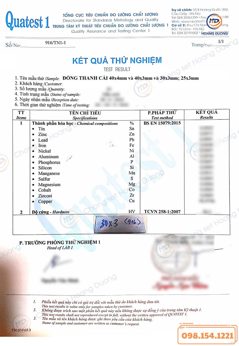 chung chi bang dong tiep dia