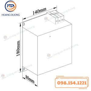 Thiết Bị Cắt Lọc Sét 1 Pha GLOBAL PLP132-F60 HDC