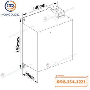 Thiết Bị Cắt Lọc Sét 1 Pha GLOBAL SF32A HDC