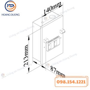 Thiết Bị Cắt Sét 1 Pha GLOBAL PLP1100 HDC