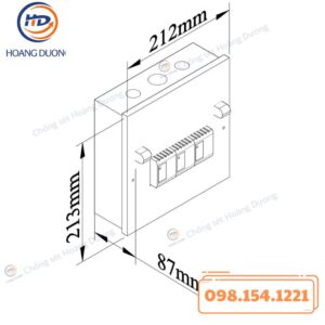 Thiết Bị Cắt Sét 1 Pha GLOBAL TDS1160 HDC