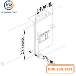 Thiết Bị Cắt Sét 1 Pha GLOBAL TDS140 HDC