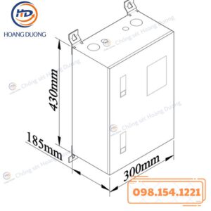 Thiết Bị Cắt Lọc Sét 1 Pha - GLOBAL PLP163-F100 HDC