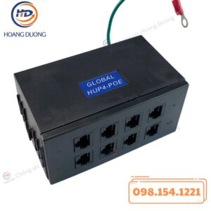 Thiết Bị Chống Sét Lan Truyền Mạng Lan GLOBAL HUB4-POE HDC