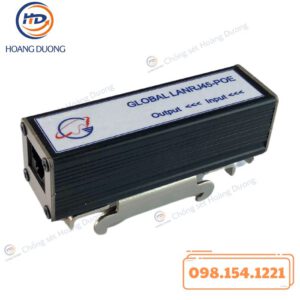 Thiết Bị Chống Sét Lan Truyền Mạng Lan GLOBAL LANRJ45-POE HDC