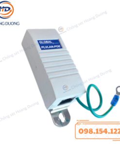 Thiết Bị Chống Sét Chống Lan Truyền Mạng Lan GLOBAL PLVLAN-POE HDC