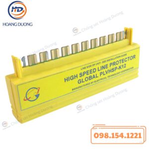 Thiết Bị Chống Sét Lan Truyền Tín Hiệu Điện Thoại GLOBAL PLVHSP-K12 HDC