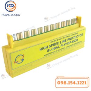 Thiết Bị Chống Sét Lan Truyền Tín Hiệu Điện Thoại GLOBAL PLVHSP-K230 HDC
